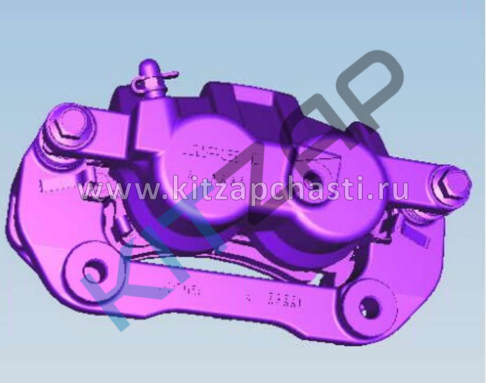 Суппорт тормозной передний левый Jetour DASHING 	F16-3501050YT